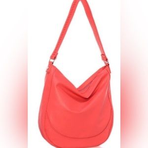 NWT Thirty-One Midway Hobo Calypso Coral Pebble Purse